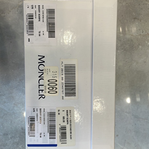 Moncler Men’s Bakary Scarpa Running Sneakers - Size 44/US 11/UK 10 - Picture 12 of 14